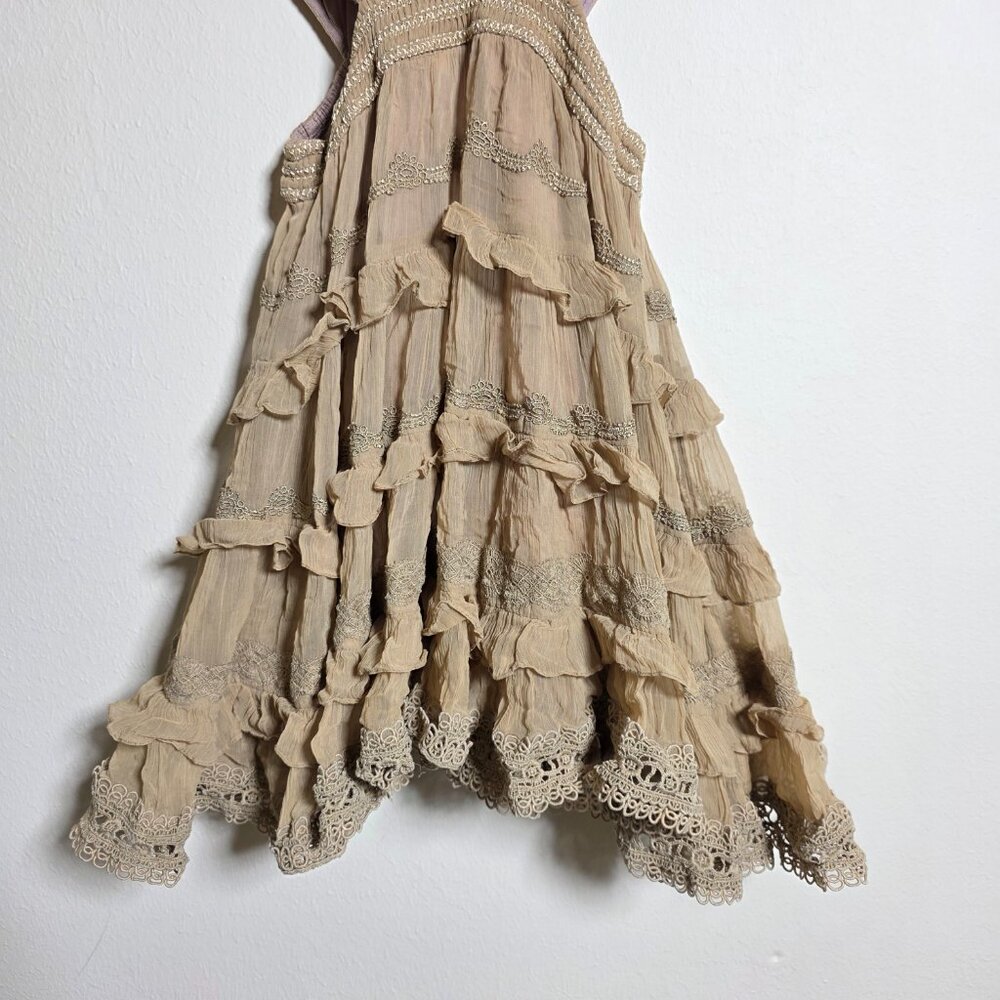 ROCOCO SAND Ruffle Mini Dress SIZE S - Picture 7 of 12